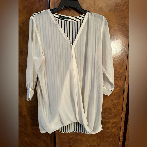 Striped vintage blouse - Picture 1 of 6
